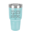 Twinkle Twinkle Little Snitch Mind Your Business You Nosey Bitch - Laser Engraved Stainless Steel Drinkware - 2467 -