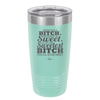 Payback is a Bitch Revenge is Sweet I'm the Sweetest Bitch - Laser Engraved Stainless Steel Drinkware - 2468 -