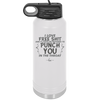 I Love Free Shit and it Costs Me Nothing to Punch You in the Throat - Laser Engraved Stainless Steel Drinkware - 2470 -