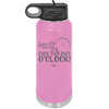 Looky at the Time Here it's Fuck This Shit O'Clock - Laser Engraved Stainless Steel Drinkware - 2485 -