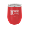 RX Fukitol 100MG 5x a Day - Laser Engraved Stainless Steel Drinkware - 2493 -