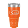 RX Fukitol 100MG 5x a Day - Laser Engraved Stainless Steel Drinkware - 2493 -