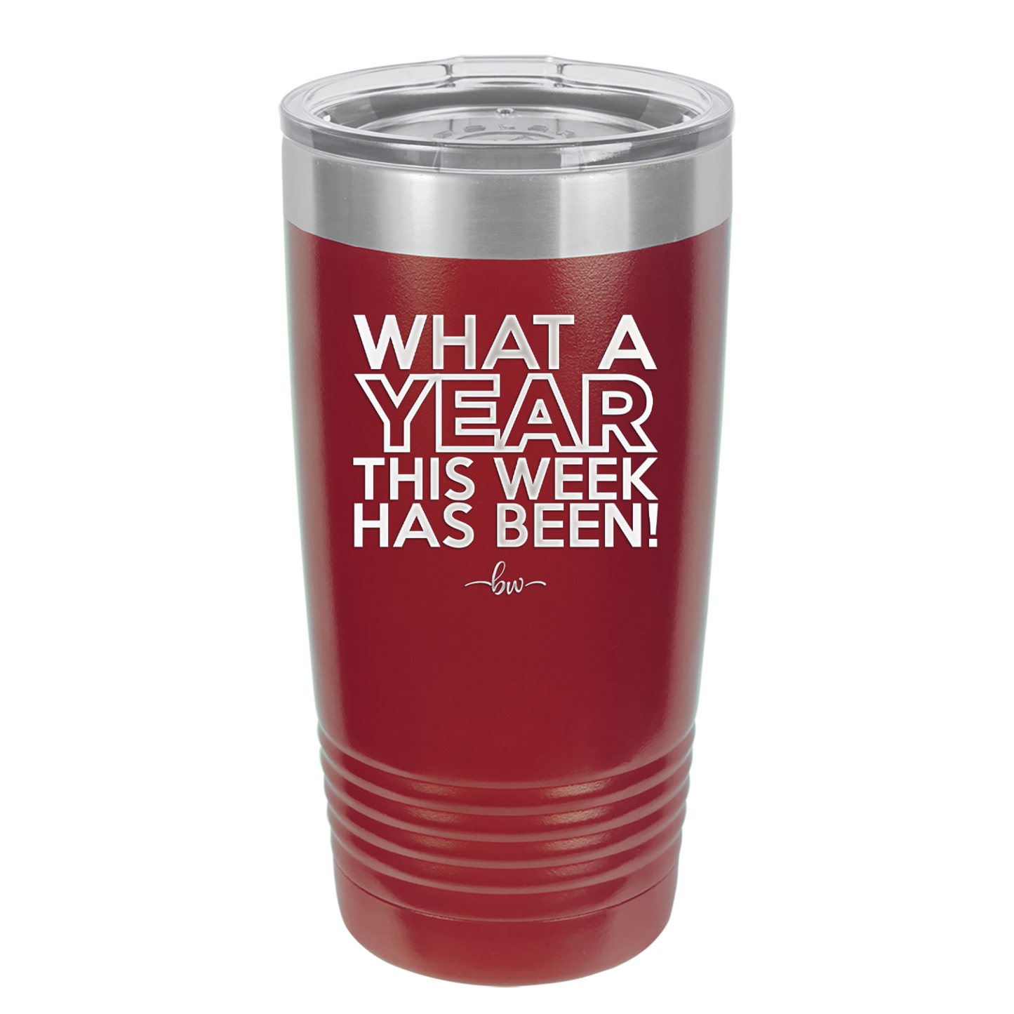 What a Year This Week Has Been - Laser Engraved Stainless Steel Drinkware - 2517 -