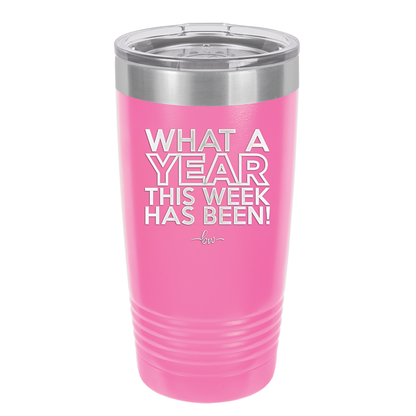 What a Year This Week Has Been - Laser Engraved Stainless Steel Drinkware - 2517 -