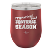 It's Football Marching Band Season - Laser Engraved Stainless Steel Drinkware - 2523 -