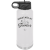Hangin with My Gnomies 1 - Laser Engraved Stainless Steel Drinkware - 2525 -