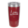 Chill Gnomie 1 - Laser Engraved Stainless Steel Drinkware - 2528 -