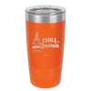 Chill Gnomie 1 - Laser Engraved Stainless Steel Drinkware - 2528 -