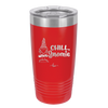 Chill Gnomie 1 - Laser Engraved Stainless Steel Drinkware - 2528 -