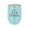 Chill Gnomie 2 - Laser Engraved Stainless Steel Drinkware - 2529 -