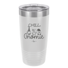 Chill Gnomie 2 - Laser Engraved Stainless Steel Drinkware - 2529 -