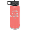 Chill Gnomie 2 - Laser Engraved Stainless Steel Drinkware - 2529 -