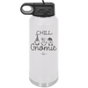 Chill Gnomie 2 - Laser Engraved Stainless Steel Drinkware - 2529 -