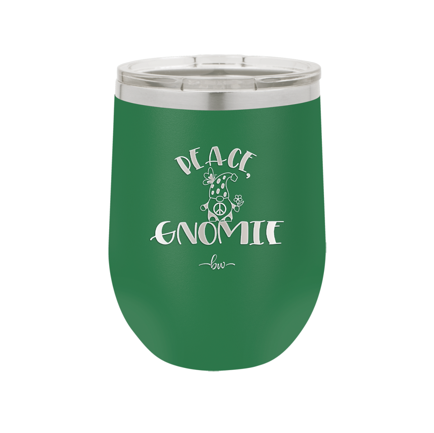 Peace Gnomie 1 - Laser Engraved Stainless Steel Drinkware - 2530 -