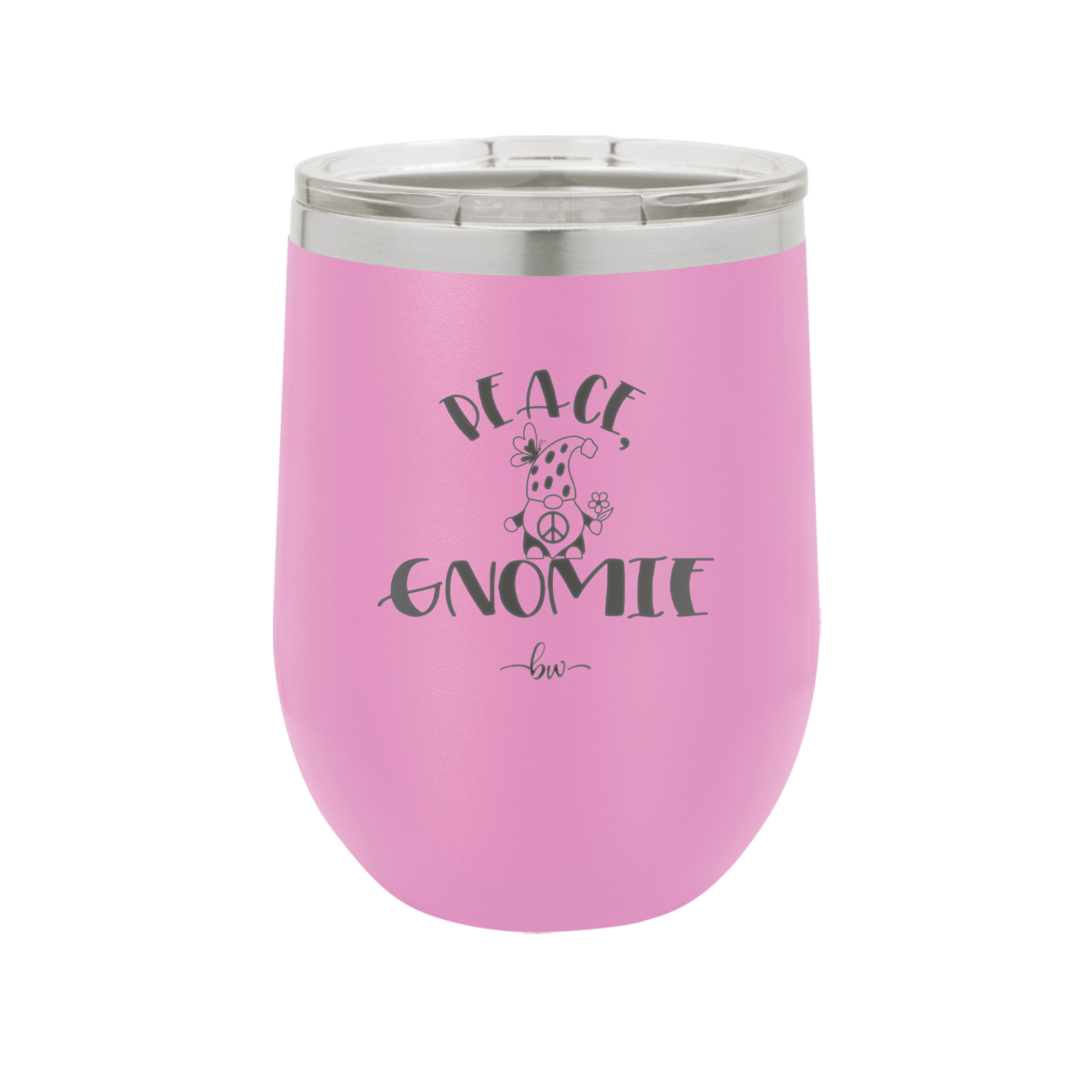 Peace Gnomie 1 - Laser Engraved Stainless Steel Drinkware - 2530 -