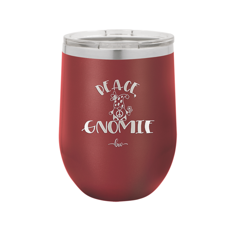 Peace Gnomie 1 - Laser Engraved Stainless Steel Drinkware - 2530 -