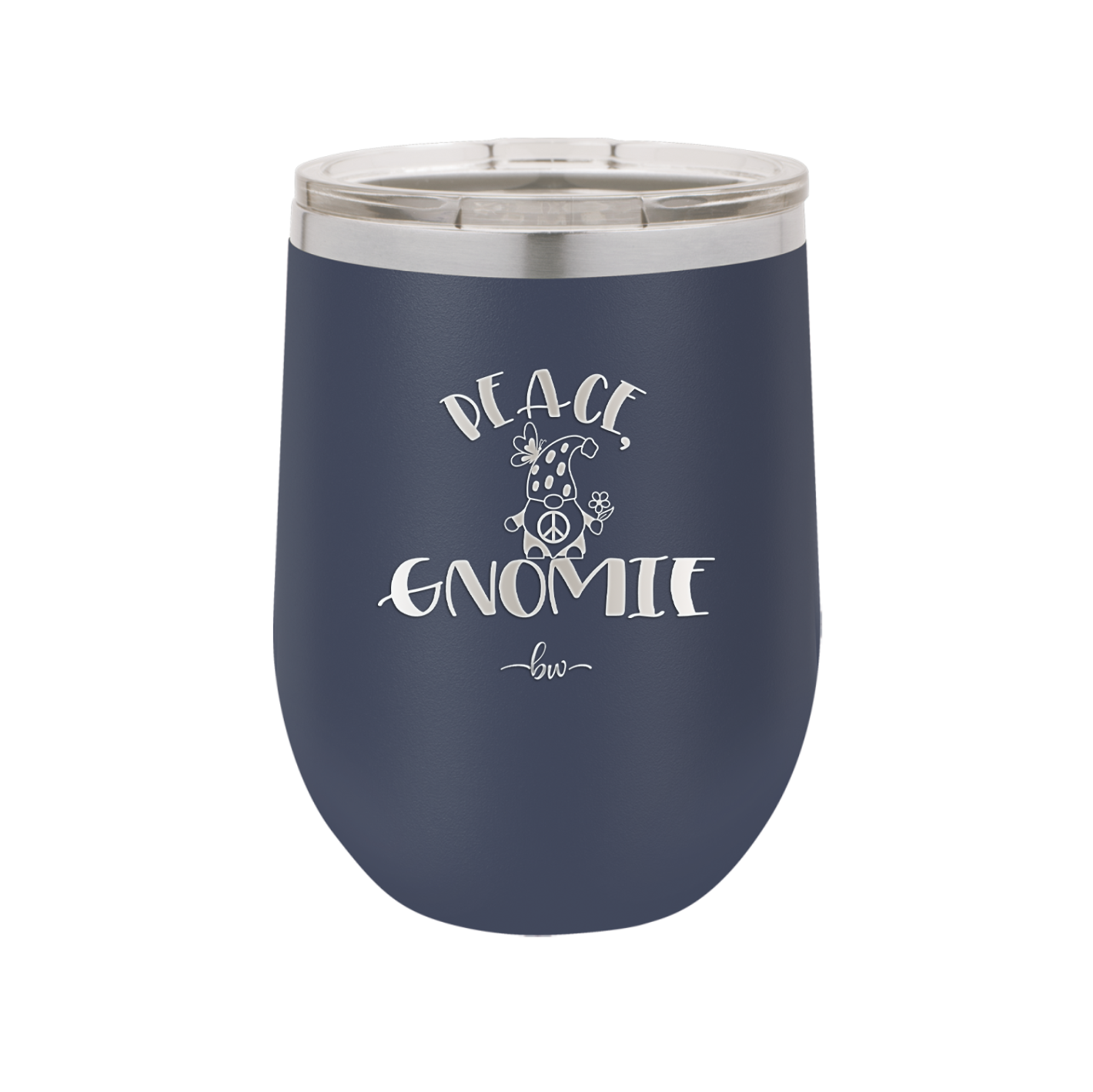 Peace Gnomie 1 - Laser Engraved Stainless Steel Drinkware - 2530 -