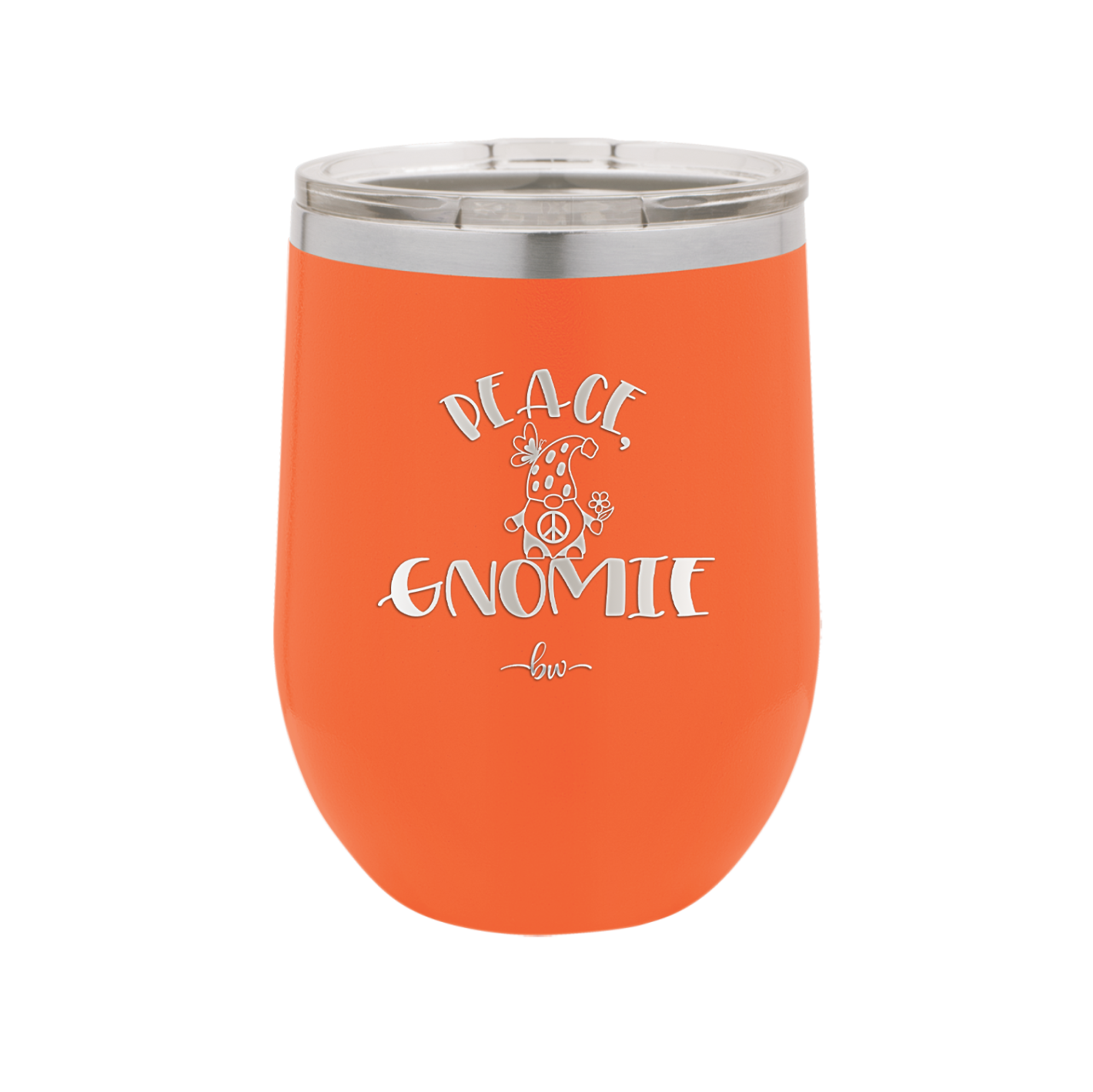 Peace Gnomie 1 - Laser Engraved Stainless Steel Drinkware - 2530 -