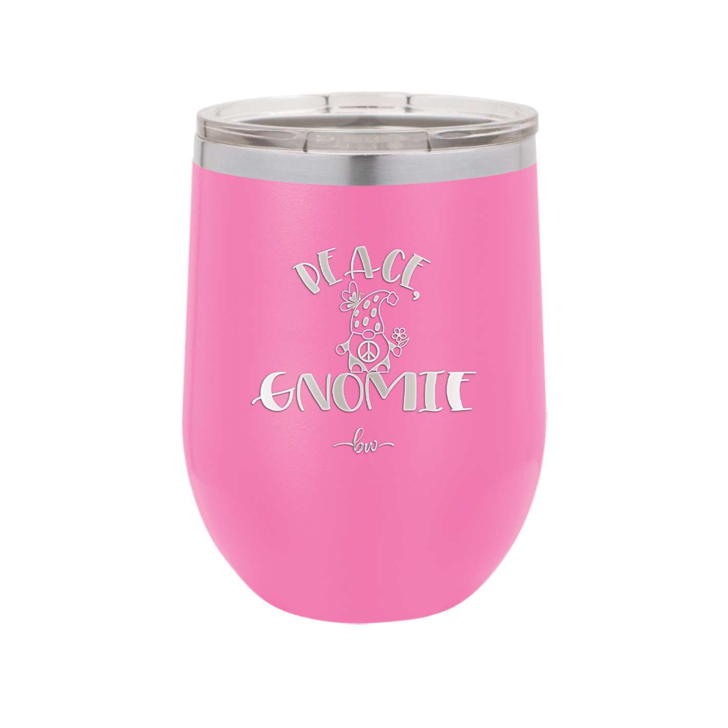 Peace Gnomie 1 - Laser Engraved Stainless Steel Drinkware - 2530 -