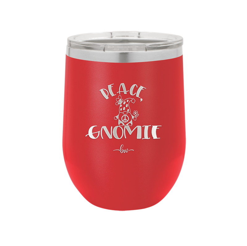 Peace Gnomie 1 - Laser Engraved Stainless Steel Drinkware - 2530 -