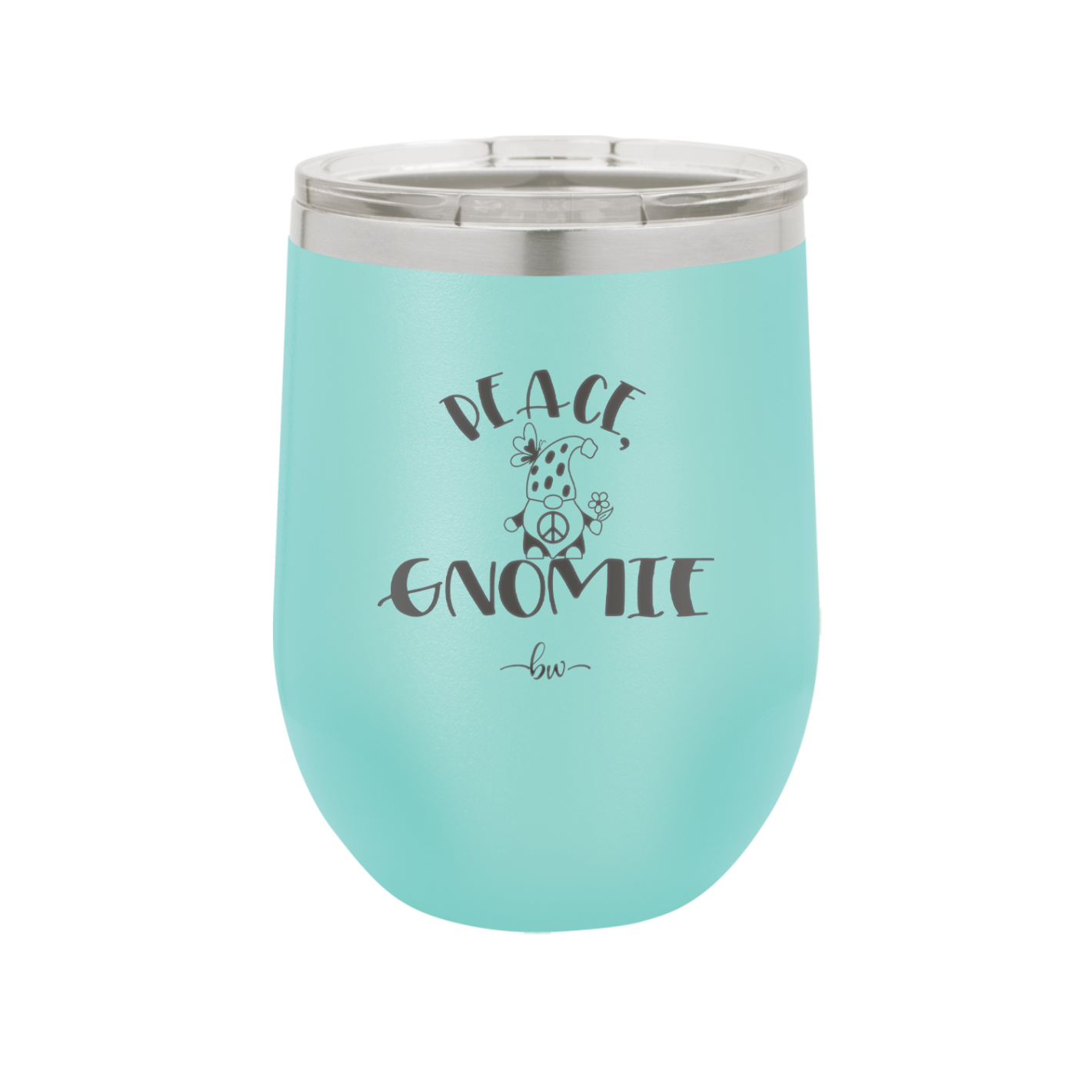 Peace Gnomie 1 - Laser Engraved Stainless Steel Drinkware - 2530 -