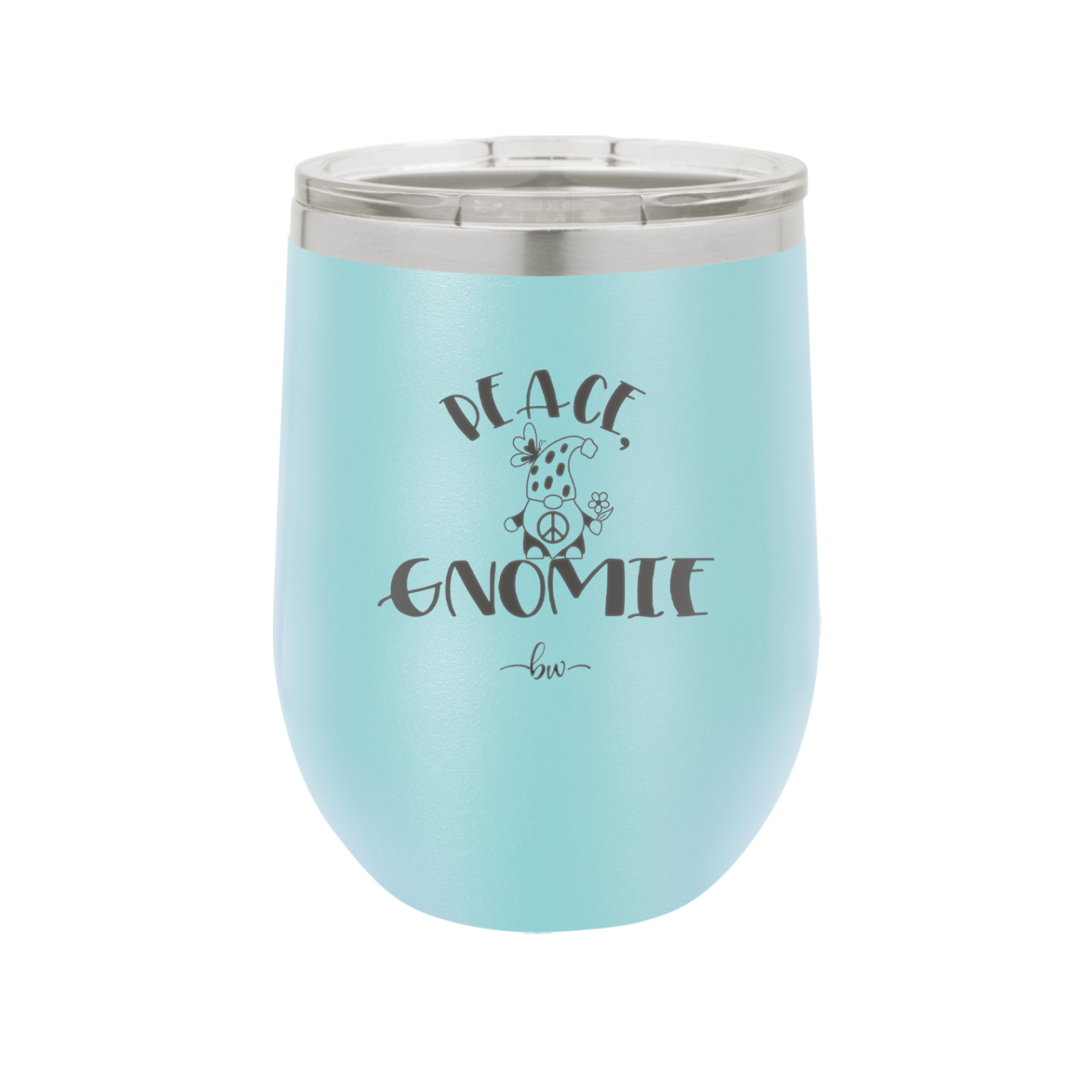 Peace Gnomie 1 - Laser Engraved Stainless Steel Drinkware - 2530 -