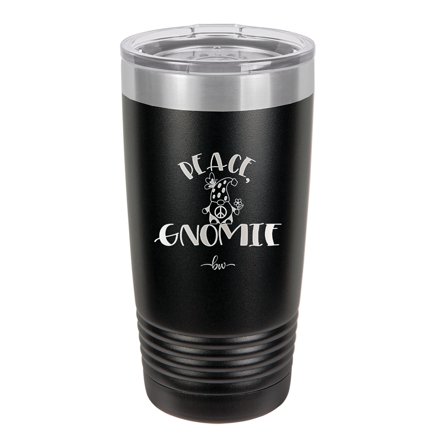 Peace Gnomie 1 - Laser Engraved Stainless Steel Drinkware - 2530 -