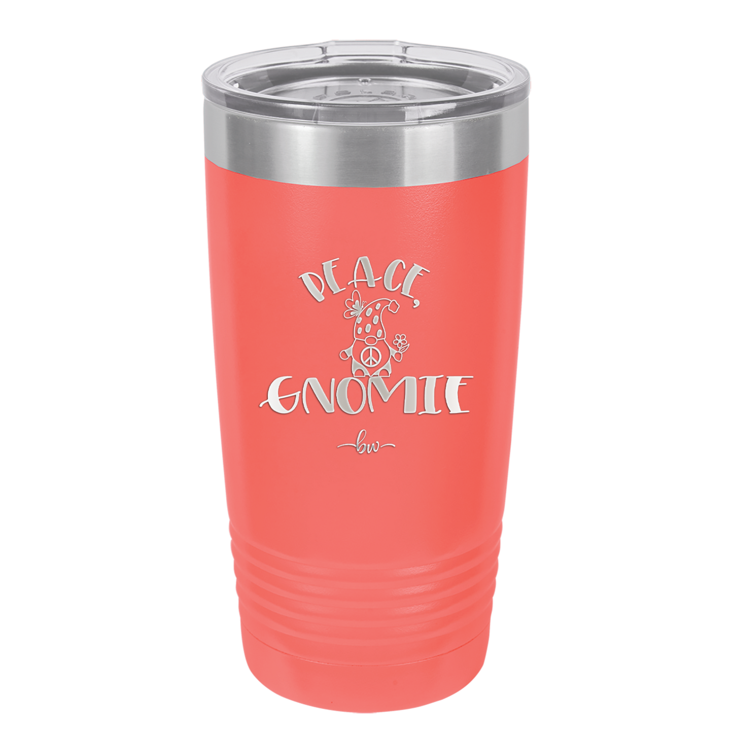 Peace Gnomie 1 - Laser Engraved Stainless Steel Drinkware - 2530 -