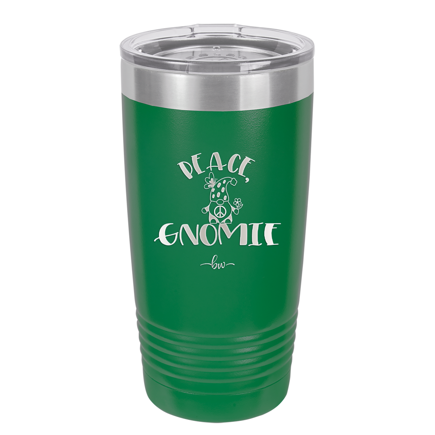 Peace Gnomie 1 - Laser Engraved Stainless Steel Drinkware - 2530 -