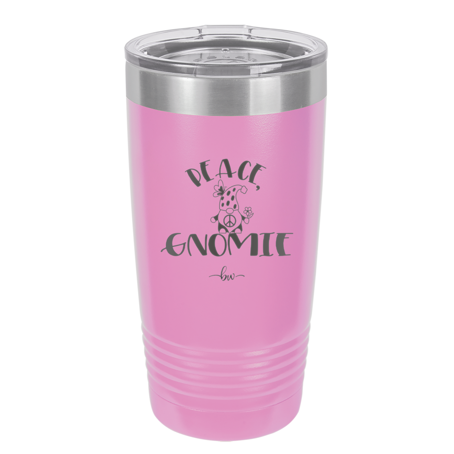 Peace Gnomie 1 - Laser Engraved Stainless Steel Drinkware - 2530 -