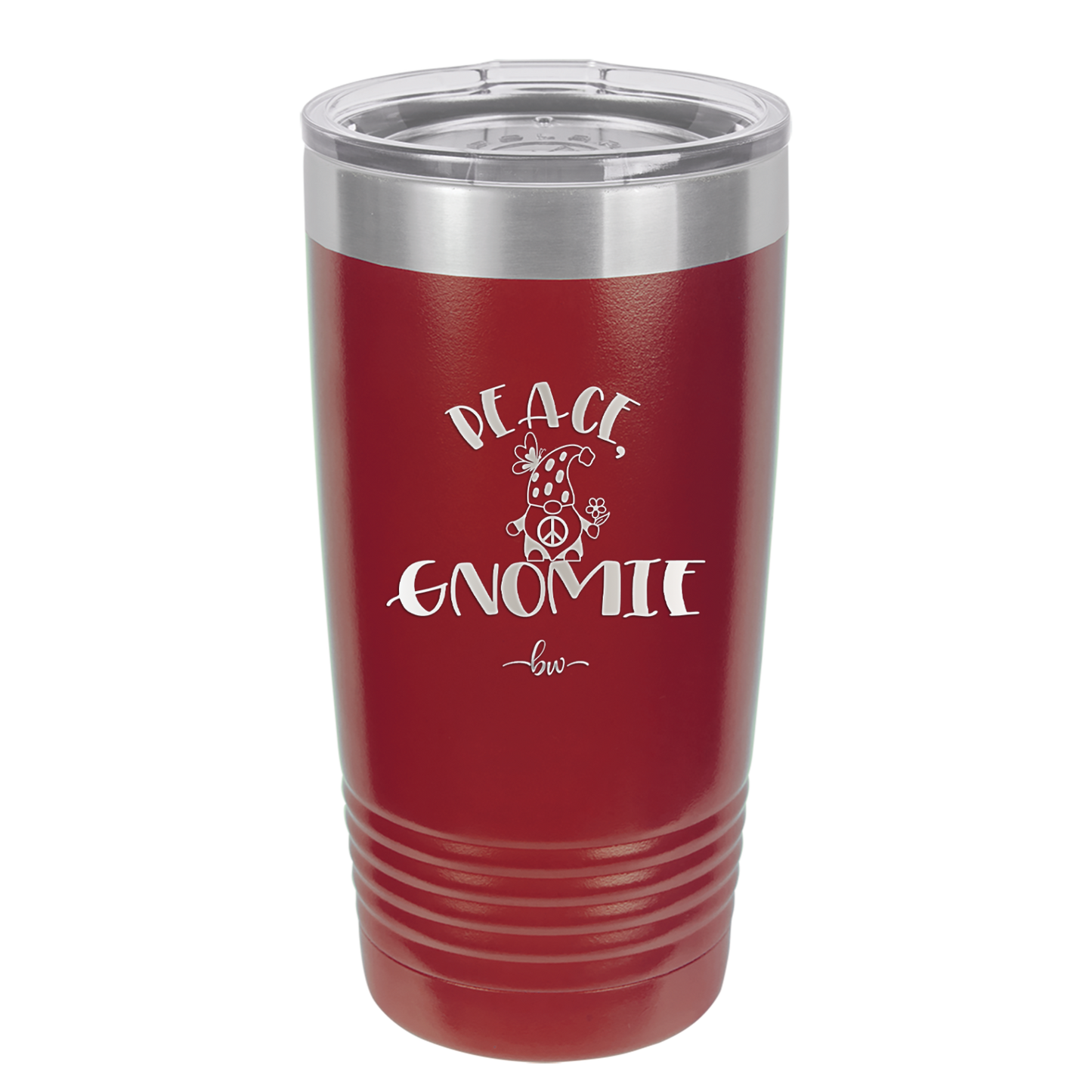 Peace Gnomie 1 - Laser Engraved Stainless Steel Drinkware - 2530 -