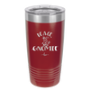 Peace Gnomie 1 - Laser Engraved Stainless Steel Drinkware - 2530 -