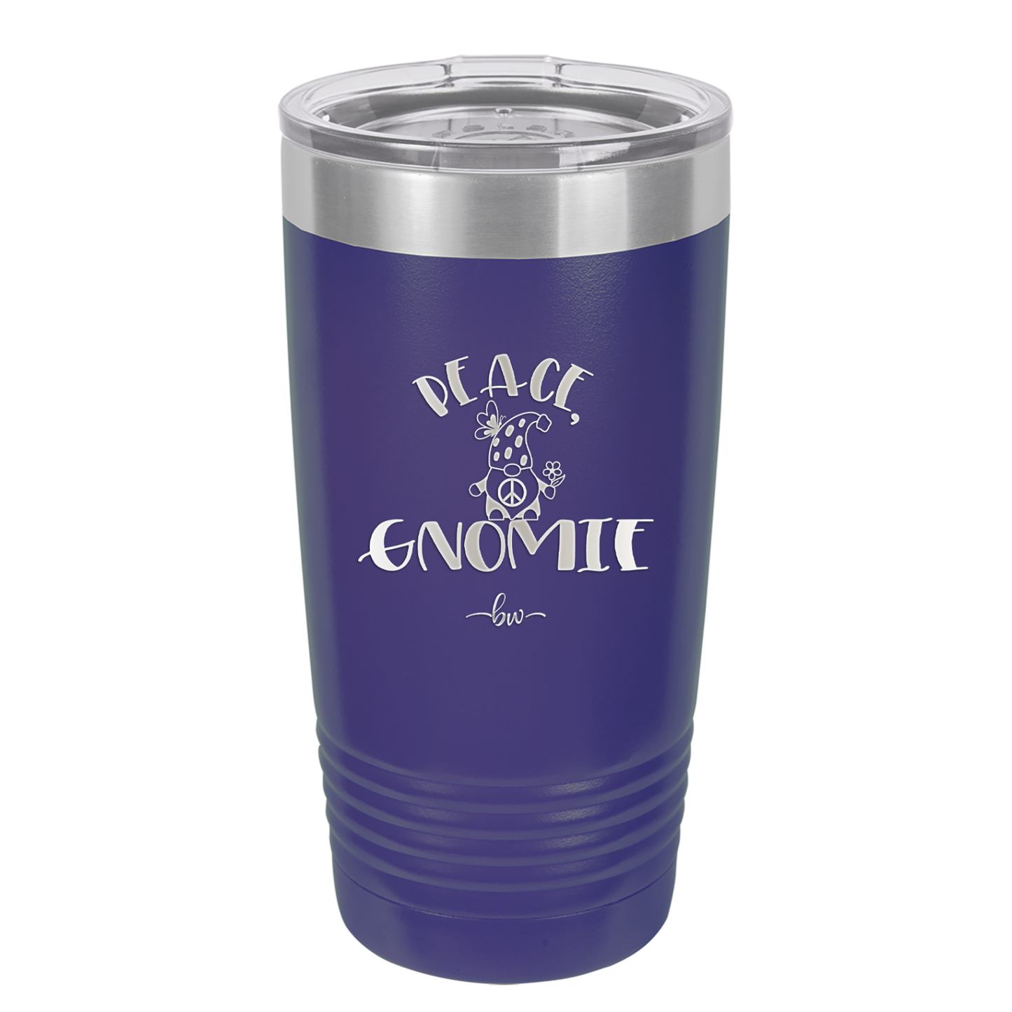 Peace Gnomie 1 - Laser Engraved Stainless Steel Drinkware - 2530 -