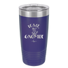 Peace Gnomie 1 - Laser Engraved Stainless Steel Drinkware - 2530 -