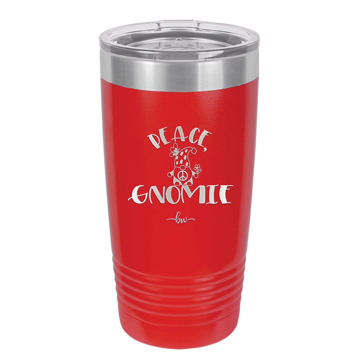 Peace Gnomie 1 - Laser Engraved Stainless Steel Drinkware - 2530 -