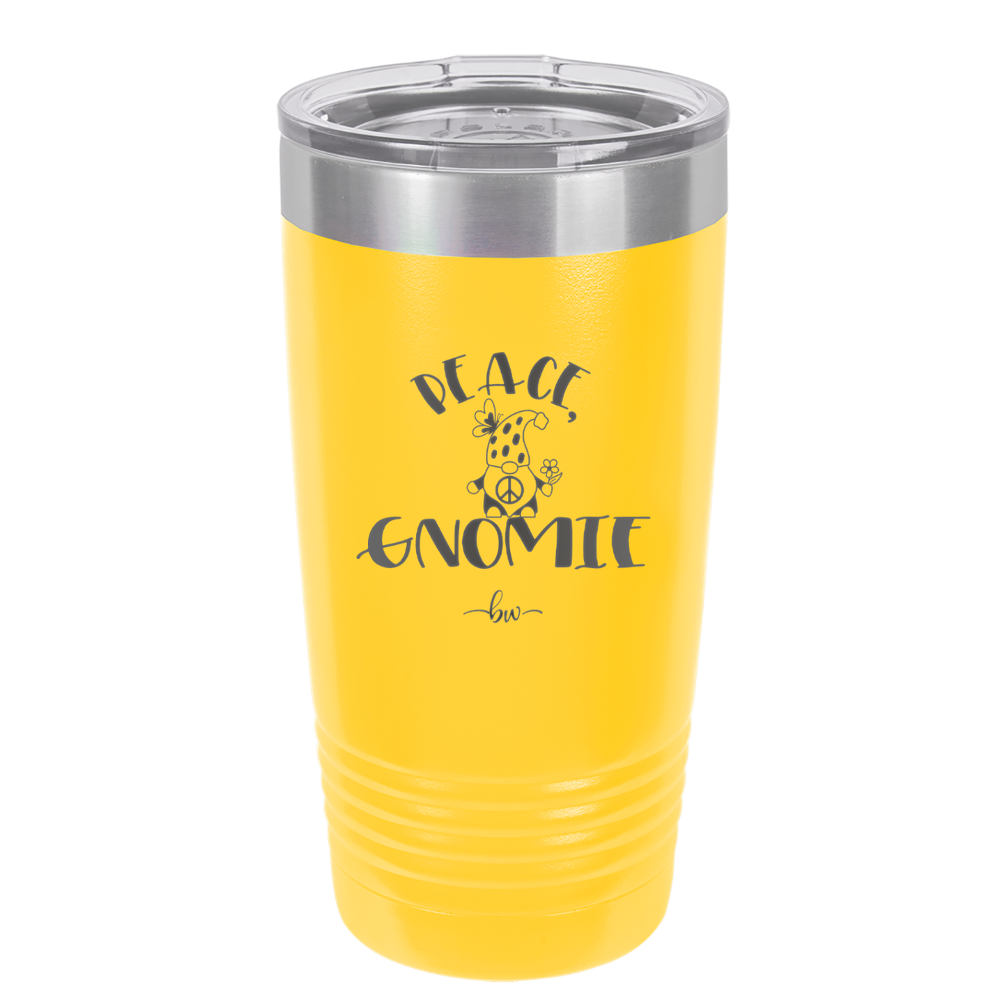 Peace Gnomie 1 - Laser Engraved Stainless Steel Drinkware - 2530 -