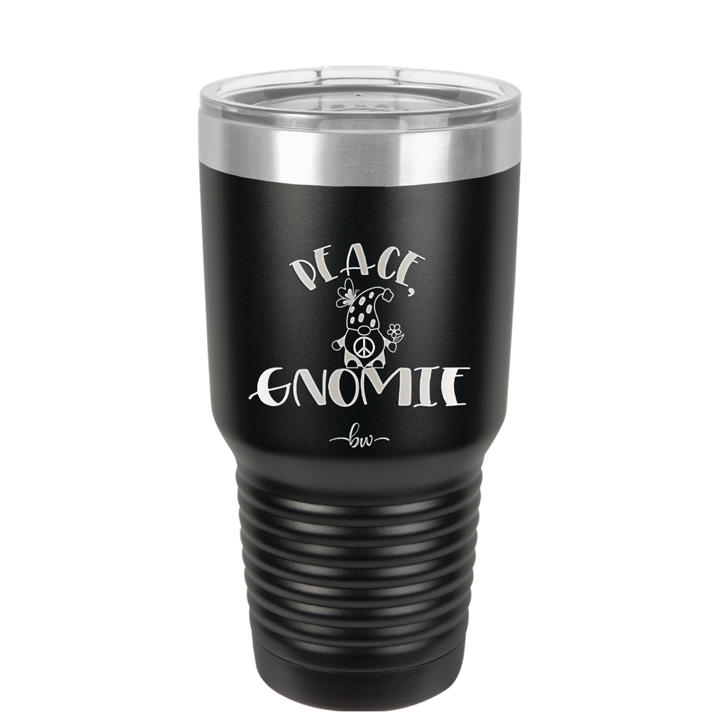 Peace Gnomie 1 - Laser Engraved Stainless Steel Drinkware - 2530 -