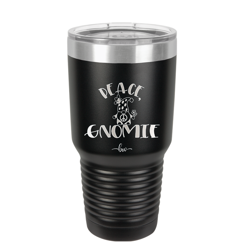 Peace Gnomie 1 - Laser Engraved Stainless Steel Drinkware - 2530 -