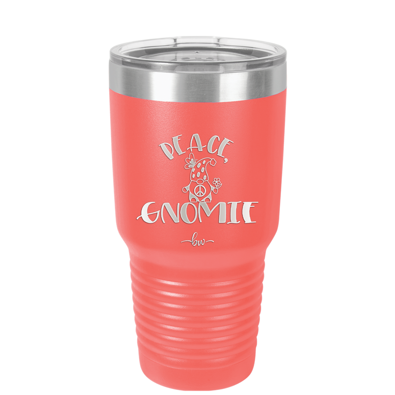 Peace Gnomie 1 - Laser Engraved Stainless Steel Drinkware - 2530 -