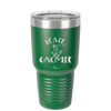 Peace Gnomie 1 - Laser Engraved Stainless Steel Drinkware - 2530 -