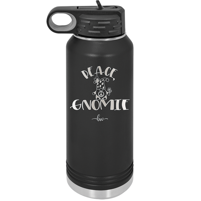 Peace Gnomie 1 - Laser Engraved Stainless Steel Drinkware - 2530 -