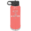 Peace Gnomie 1 - Laser Engraved Stainless Steel Drinkware - 2530 -