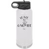 Peace Gnomie 1 - Laser Engraved Stainless Steel Drinkware - 2530 -