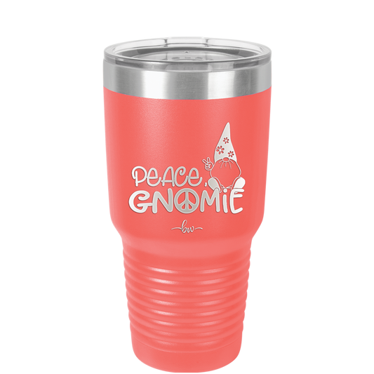 Peace Gnomie 2 - Laser Engraved Stainless Steel Drinkware - 2531 -