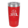 Gnome is Where the Heart is 1 - Laser Engraved Stainless Steel Drinkware - 2539 -