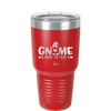 Gnome is Where the Heart is 2 - Laser Engraved Stainless Steel Drinkware - 2540 -