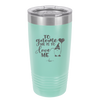 To Gnome Me is to Love Me 2 - Laser Engraved Stainless Steel Drinkware - 2543 -
