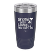 Gnome Body Loves You Like I Do - Laser Engraved Stainless Steel Drinkware - 2546 -