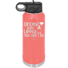 Gnome Body Loves You Like I Do - Laser Engraved Stainless Steel Drinkware - 2546 -