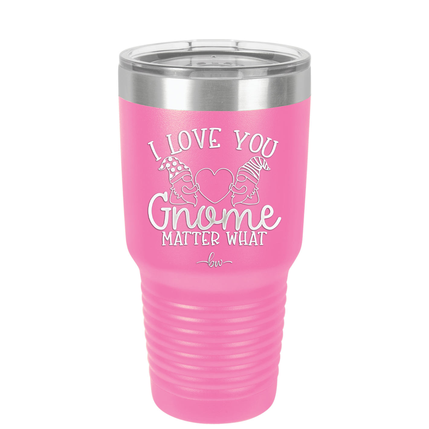 I Love You Gnome Matter What 2 - Laser Engraved Stainless Steel Drinkware - 2548 -